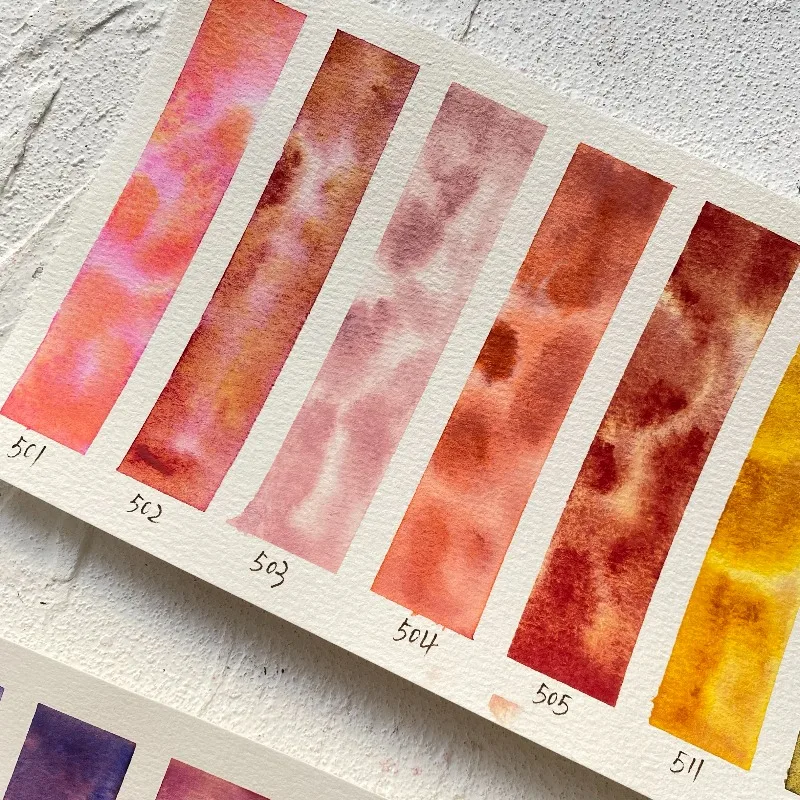 صبغة ألوان مائية للفنانين بطبقات من Holbein 1 مللي/2 مللي لون هطول الأمطار احترافي مستلزمات الرسم للمبتدئين