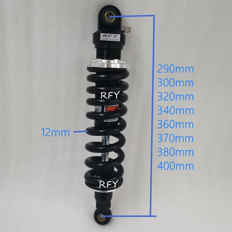 300mm 320mm 340mm 360mm 380mm Shock Absorber for Honda CBR1100 VTR1000 VTR 250 CBR 900  Yamaha Venture 1300 YZF1000 SUZUKI DR600