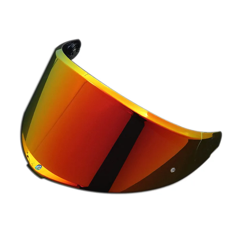 Suitable for AGV K6/K6S Lens Color-changing Film Anti-fog Film Electroplating Helmet Lens for Day and Night Use