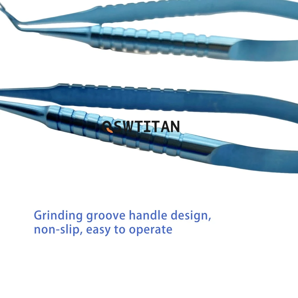 Inamura Style Capsulorhexis Forceps Titanium Ophthalmic Micro Tearing Tweezers Eyelid Surgical Tools