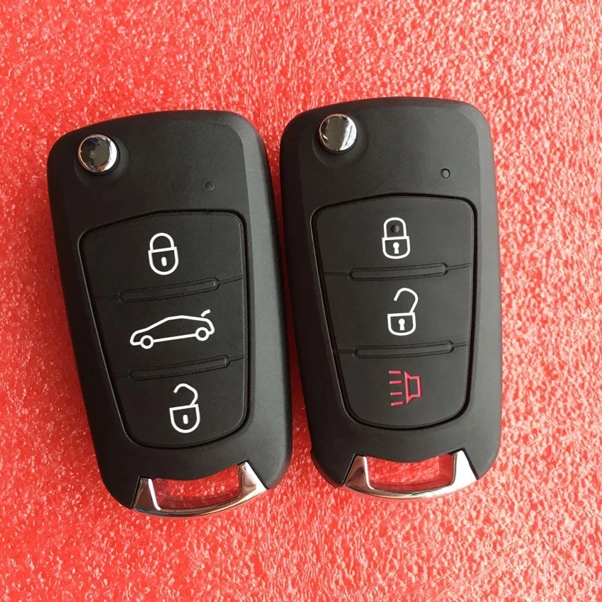 For GREAT WALL GWM WINGLE 5 WINGLE 6 STEED HAVAL H1 H5 H3 C30 Folding Key Cover Key Shell Car Folding Flip Remote Key FOB