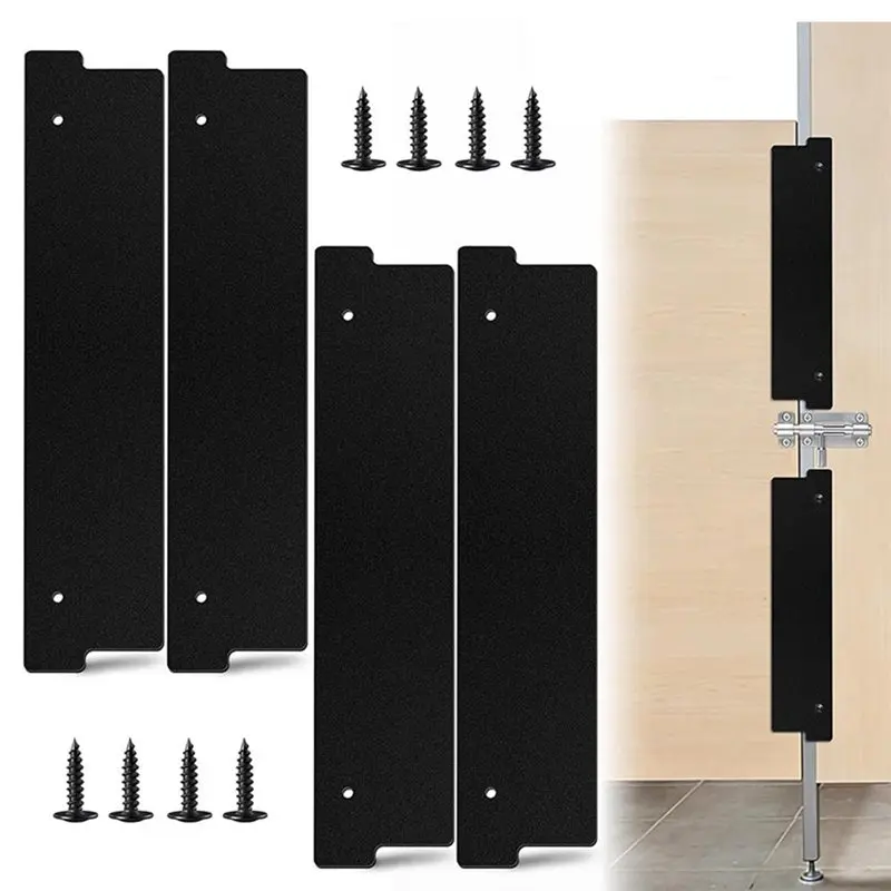 AB41-Bathroom Stall Replacement Parts, Black For Public Bathroom Stall Filler, Restroom Partition, Stall Privacy Strip