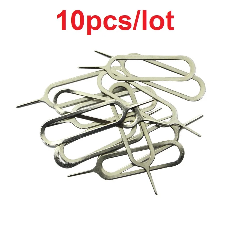 10 قطعة/المجموعة سيم بطاقة صينية إزالة إخراج دبوس مفتاح أداة الفولاذ المقاوم للصدأ إبرة لهواوي آيفون باد سامسونج #1