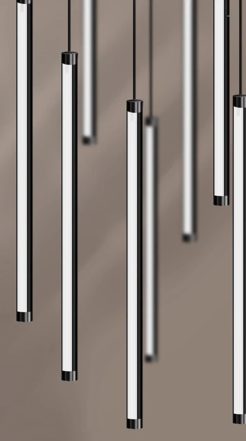 

Modern Home Decor Led Lights Pendant Light Lamps Forstaircase Chandeliers For Living Room Hanging Light Indoor Lighting