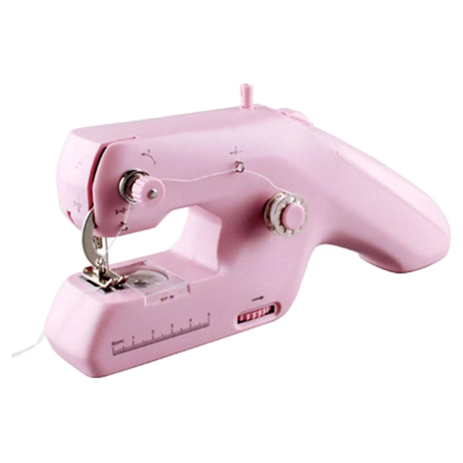 Portable Handheld Sewing Machine Tool Embroidery Sew Accessories Mini Electric Sewing Machine for Needlework DIY Curtains