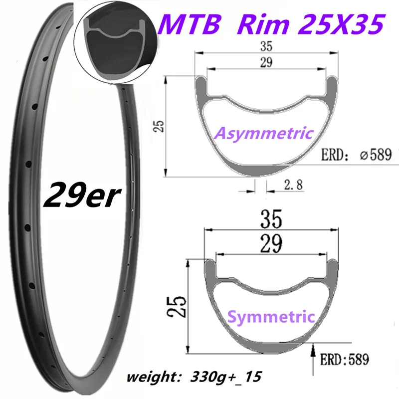 Sale!32Holes Mountain Bike Rim 29er MTB Carbon Rim Super Light UD Mate 28H Full Carbon MTB Rim