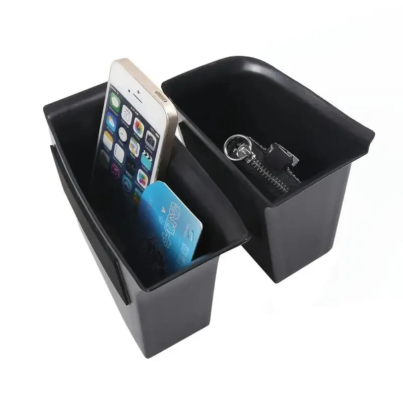 

For Mazda CX-30 DM 20-23 ABS Black Car Door Armrest Storage Box Cell Phone Storage Box Armrest Box Tray Interior Car Accessories