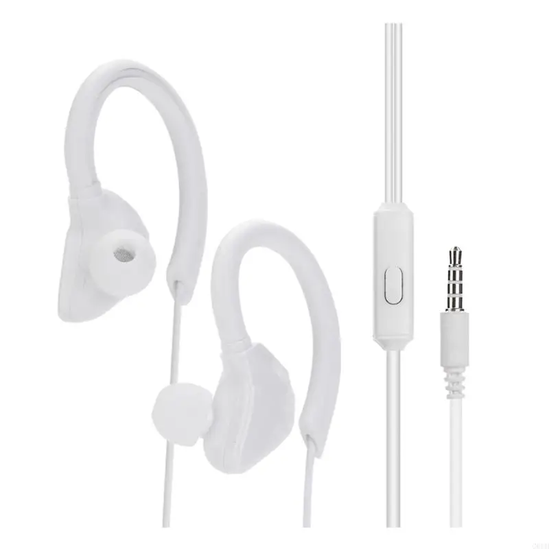 G6DD Przewodowe słuchawki sportowe zestawie słuchawkowym redukcją szumów douszne do smartfona