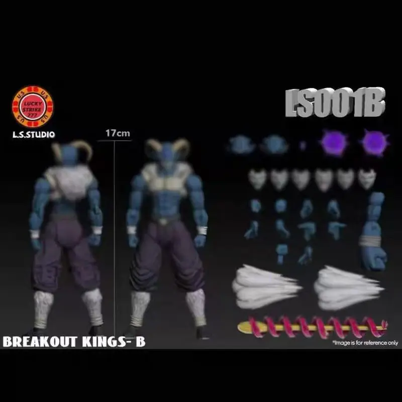 

New Hot Dragon Ball Super Moro Action Figure Breakout King Goku Vegeto Super Saiyan Moro Anime Figure Kid Surprise Gift Toys