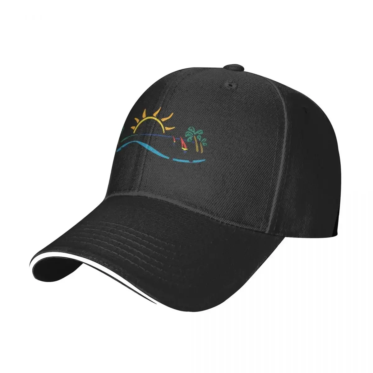 Official logo of Cape Coral, Florida Baseball Cap Mountaineering foam party Hat Women's Golf Clothing Men's