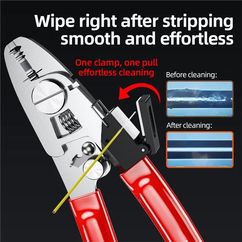 Reliable-Fiber Optic Wiping Clip Adapter, Plier Accessories, Detachable For Miller Pliers Wiping Tool,Fiber Optic Wiping Clip Ad