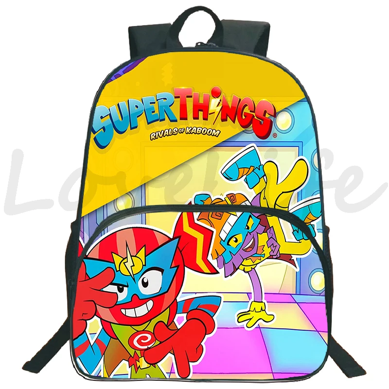 Superzings Series 9 Backpack Boys Girls Rucksack Teenage Travel Bag Superthings Schoolbags Kids Back To School Mochilas 2022 New