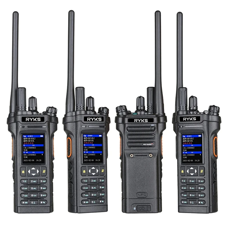 20264G Walkie Talkie 5000Km 5288Plus Poc Radio Uhf Vhf 199Ch Single Call Group Call Type-C Charger Camping For Global Ptt