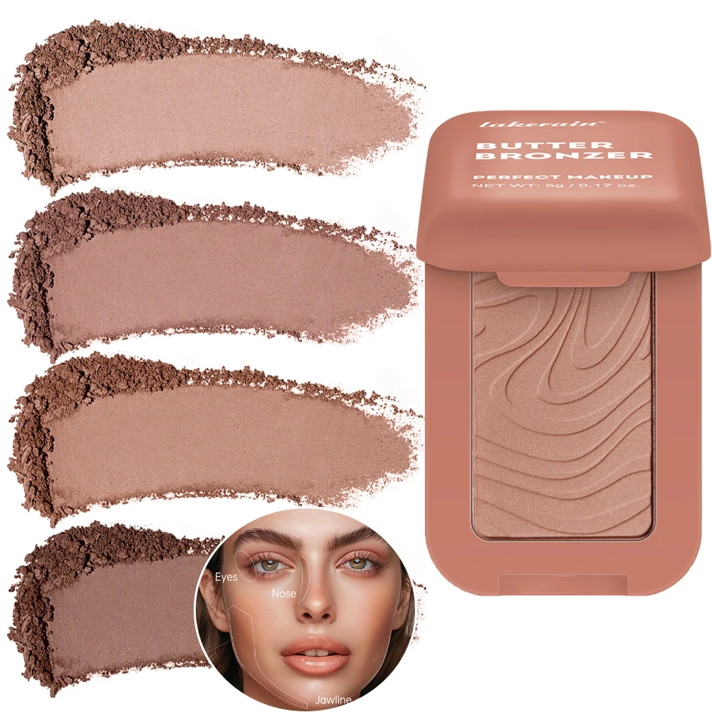 Single Nude color Butter Blush Butter Bronzer Cream Matte Natural Cheek Tint Face Contouring Cosmetics Powder Make Up