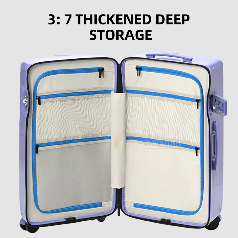 Sport Lightweight Luggage Set, 20 Inch Carry On & 24 Inch Checked Suitcase, Large Capacity Hardshell Spinner for Men Women Trav