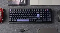 Teclas Keychron con Diseño ISO y Perfil Cherry para Teclado Mecánico Personalizado, Juego Completo de Teclas PBT con Sublimación de Tinta para Desarrolladores