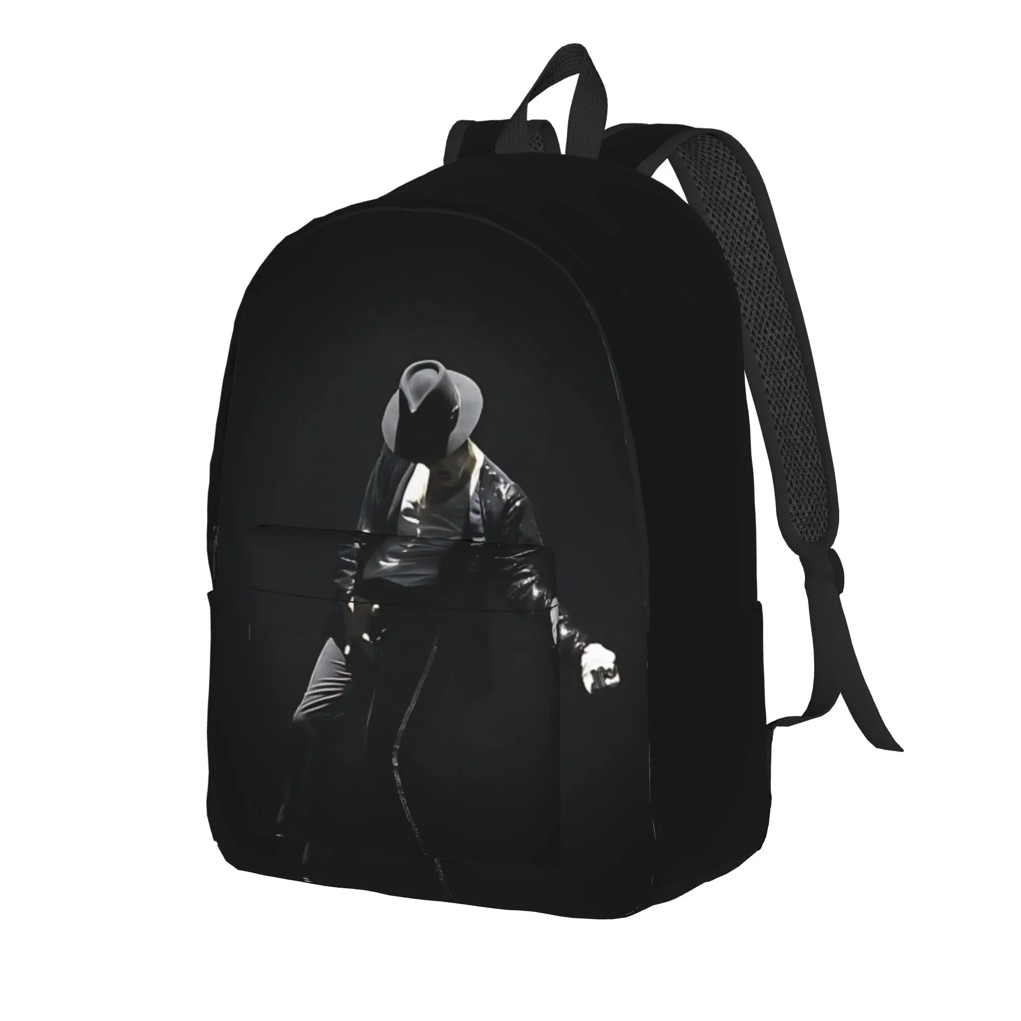 Back to school season retro 80s  Backpack Michael Jacksonn High School Students Classic Backpack