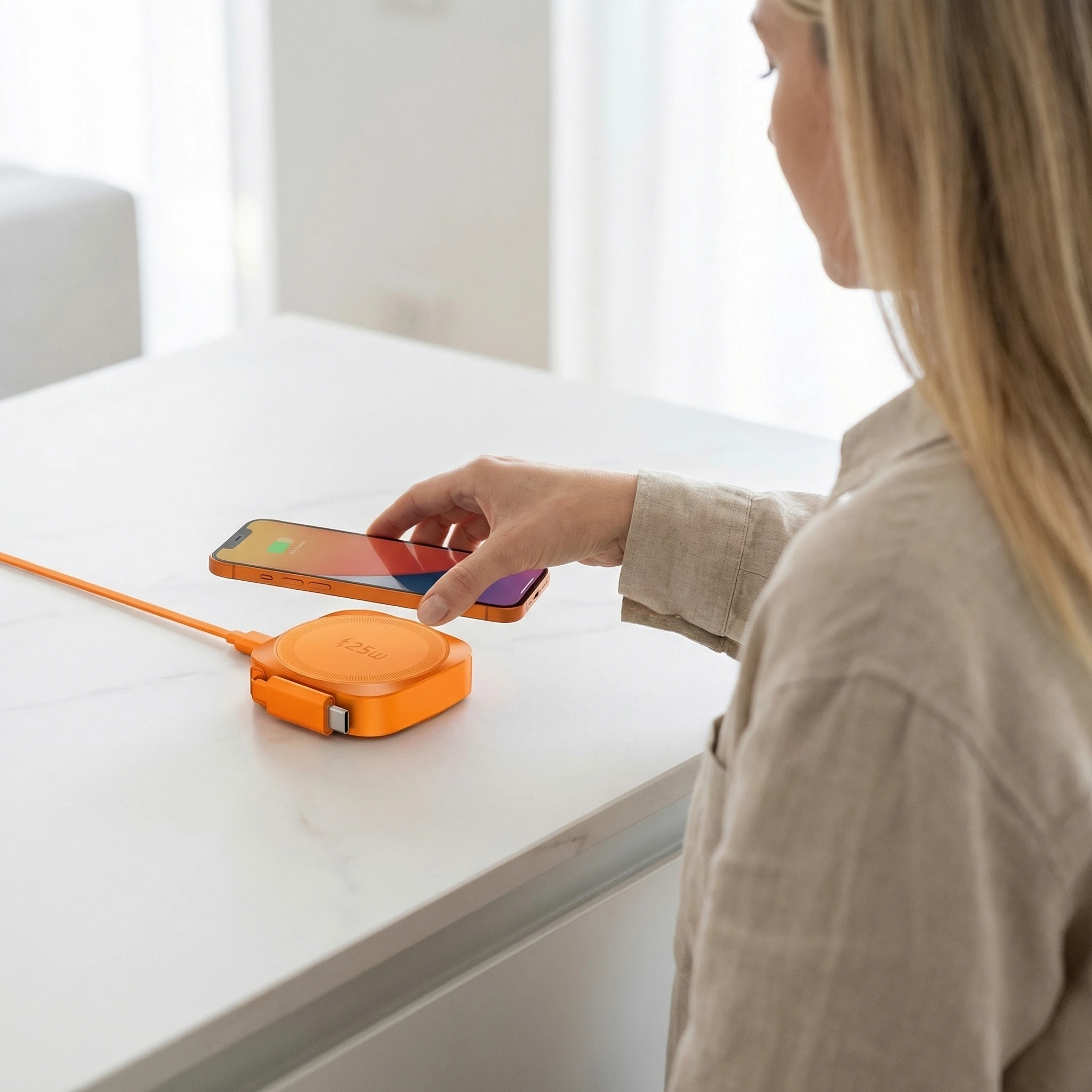 Qi2.2 25W Fast Wireless Charge - Apple Iphone 16 recension och pris