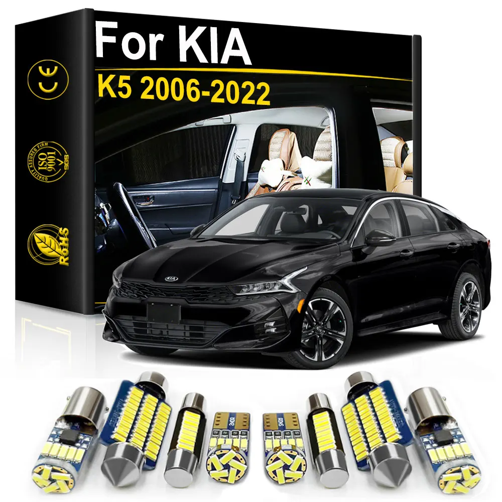 

For Kia Lotze K5 2006 2008 2009 2010 2012 2015 2016 2017 2018 2019 2020 2021 2022 Accessories Car LED Interior Lights Canbus