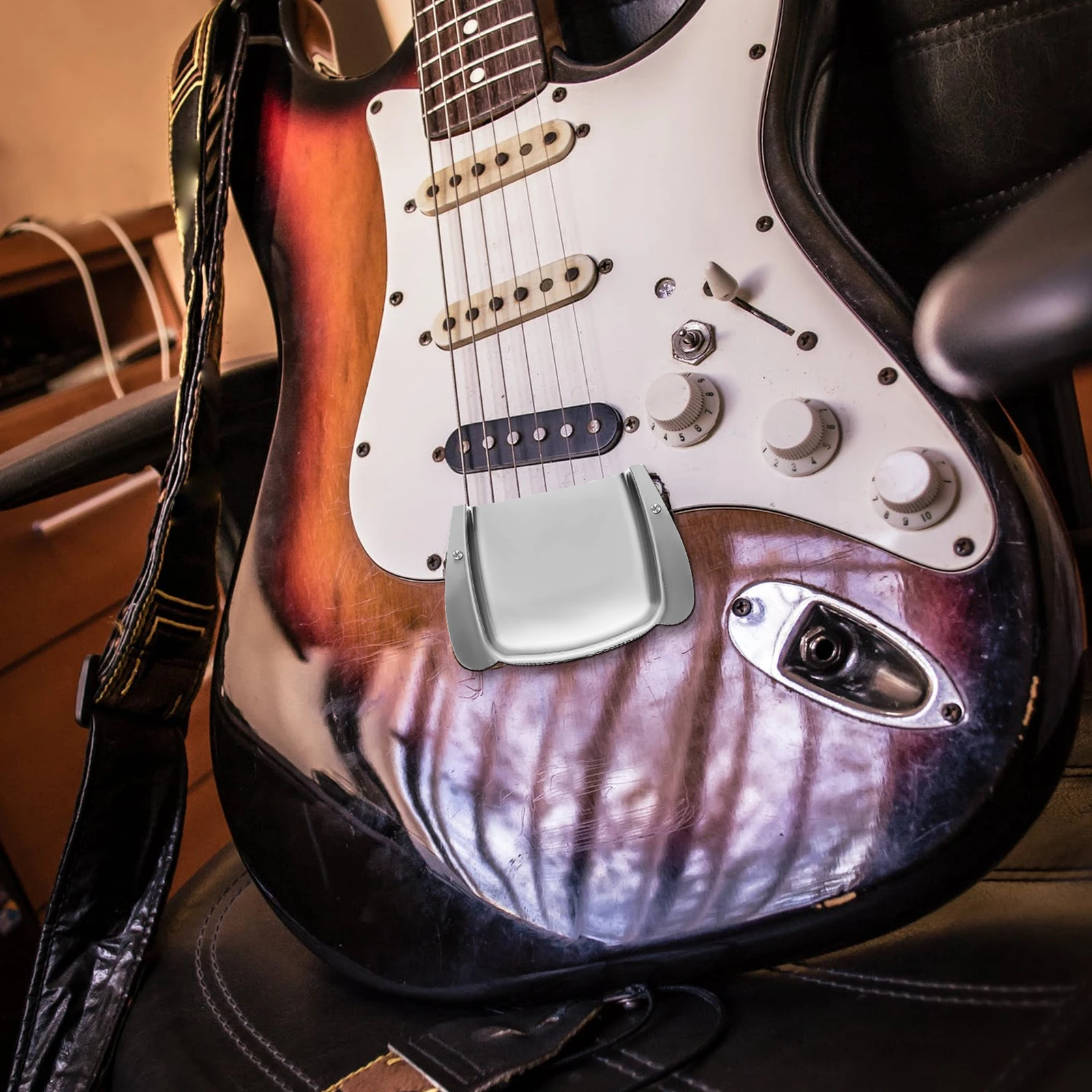 

Bass Protection Cover Electric Protective Guitar Accessories Instrument Zinc Alloy Product Bridge Man