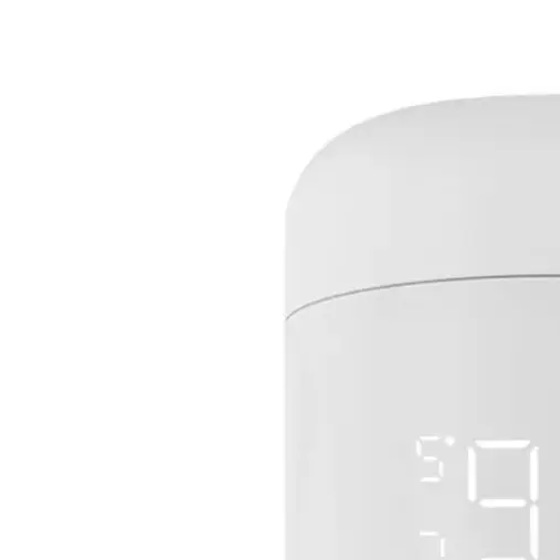 Smart Radiator Thermostat for ZigBee with Programmable Weekly Schedule and Wide Compatibility for Heating Systems