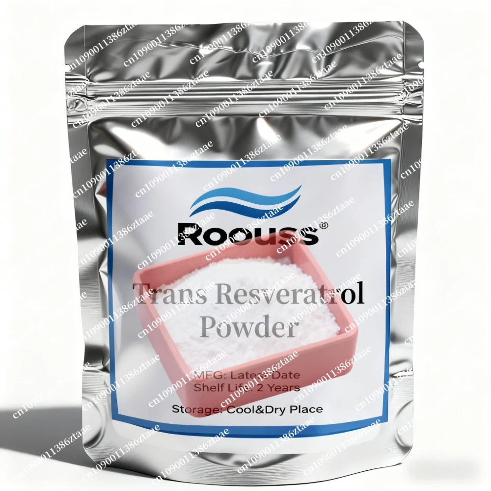 

Изготовленный на заказ порошок трансревератрола: антиокислительные косметические блестки для веснушек на лице, упаковка из алюминиевой фольги