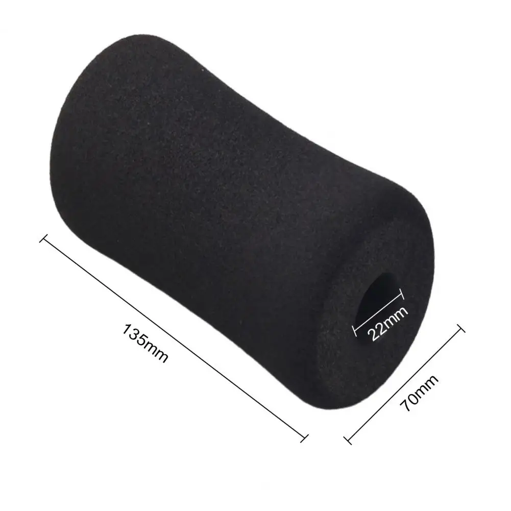 Fitness Roller Foam Foot Pads High Density Foam Roller for Gym Exercise Machines Fitness Equipment Replacement Roller Foot Pad