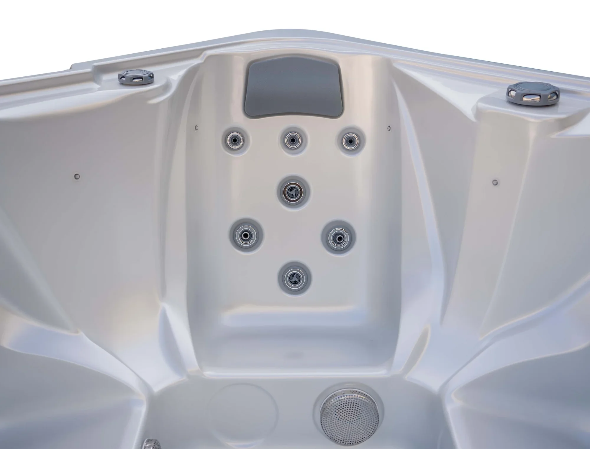 4人用プレイアンドプラグ小型屋外自立式マッサージジェットスパ浴槽ホットタブアクリル屋外バスタブ