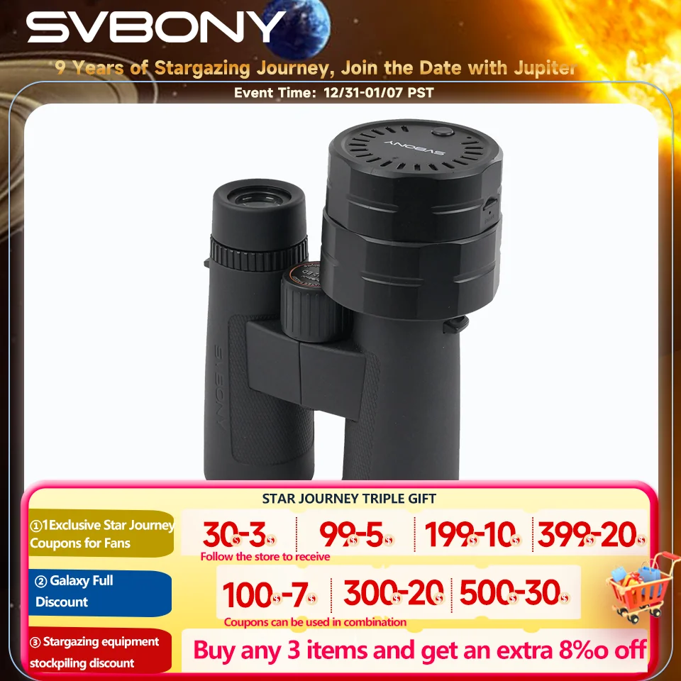 Sc002: La Mejor Opción para la Fotografía de Aves con el Telescopio Svbony SV202