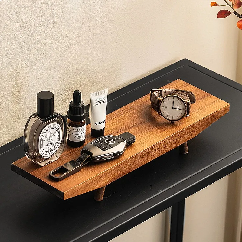 Acacia Wood Risers for Decor Display Counter Tray Pedestal Stand Candle Plant