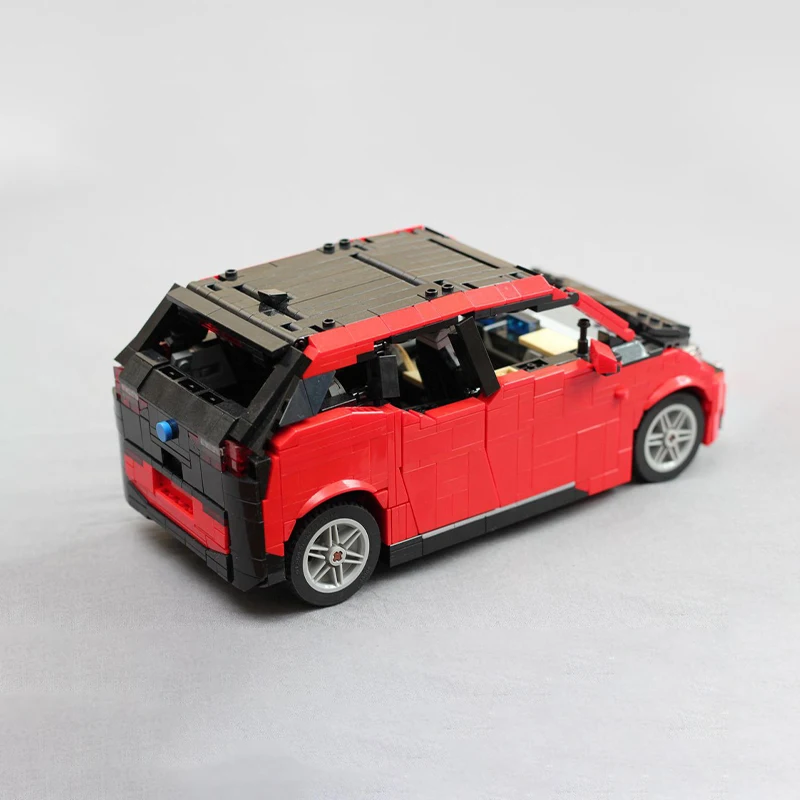 

1451 шт. MOC BMWes i3 электромобиль DIY модель строительные блоки игрушки на день рождения подарок для энтузиастов техники