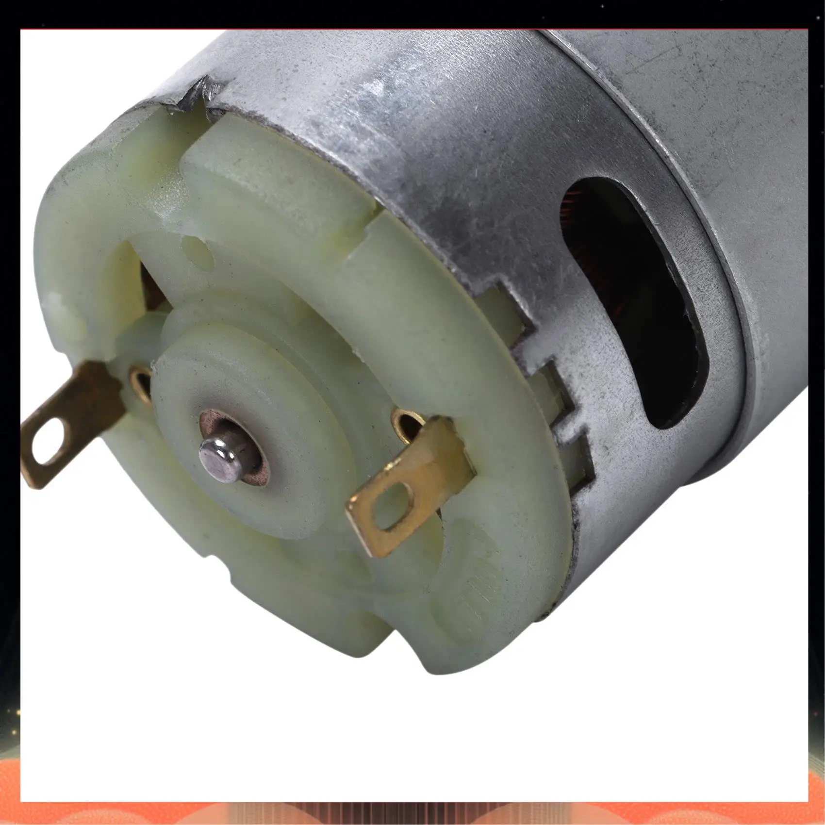 3X RS380 DC 1,5-18V 30000RPM Mini Motor 38X28mm para juguetes modelo RC DIY, Silver-TCE