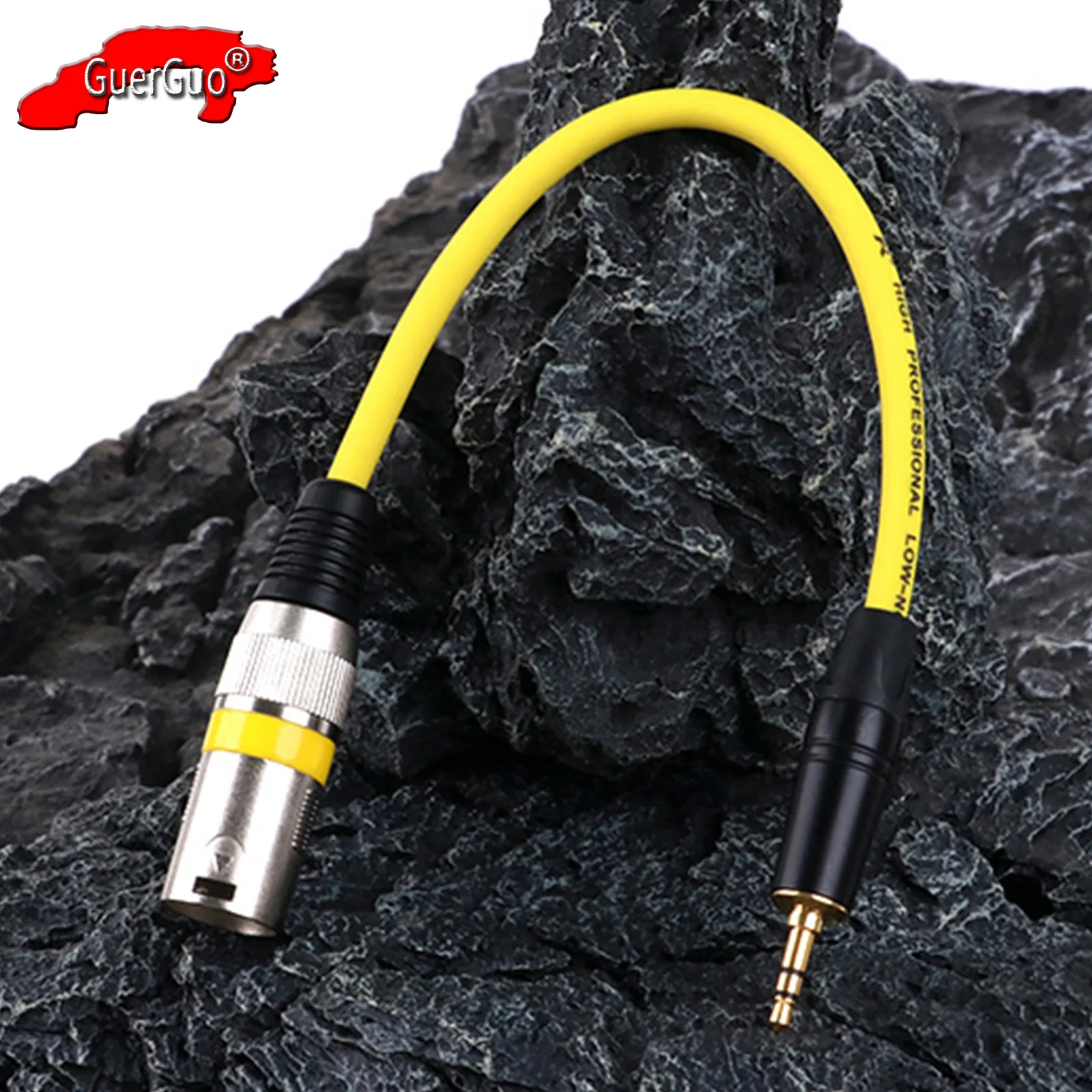 XLR Audio Adapter Cable,Aux 3.5mm 1/8 inch TRS Stereo Male Jack to 3Pin XLR Male Microphone Line for Tablet,Laptop,Amplifier