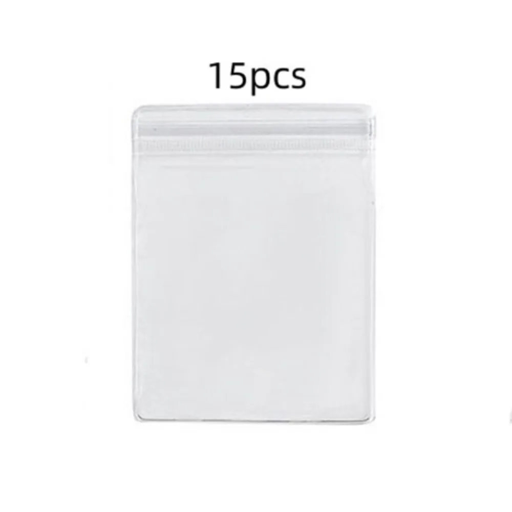 

Transparent Jewelry Packaging Bags Exquisite Ear Studs Case Earrings Ring Storage Pouch Jewlery Case Anti-oxidation