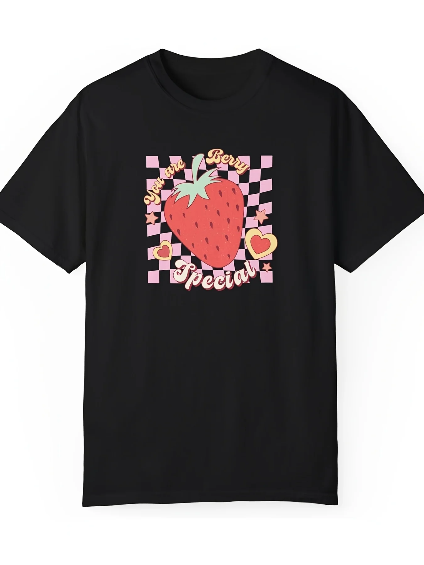 

You Are Special Strawberry Valentine's Day Can Be Comfortable T-Shirt, Lovely Summer Love T-Shirt 180g T-Shirt, 100% Cotton
