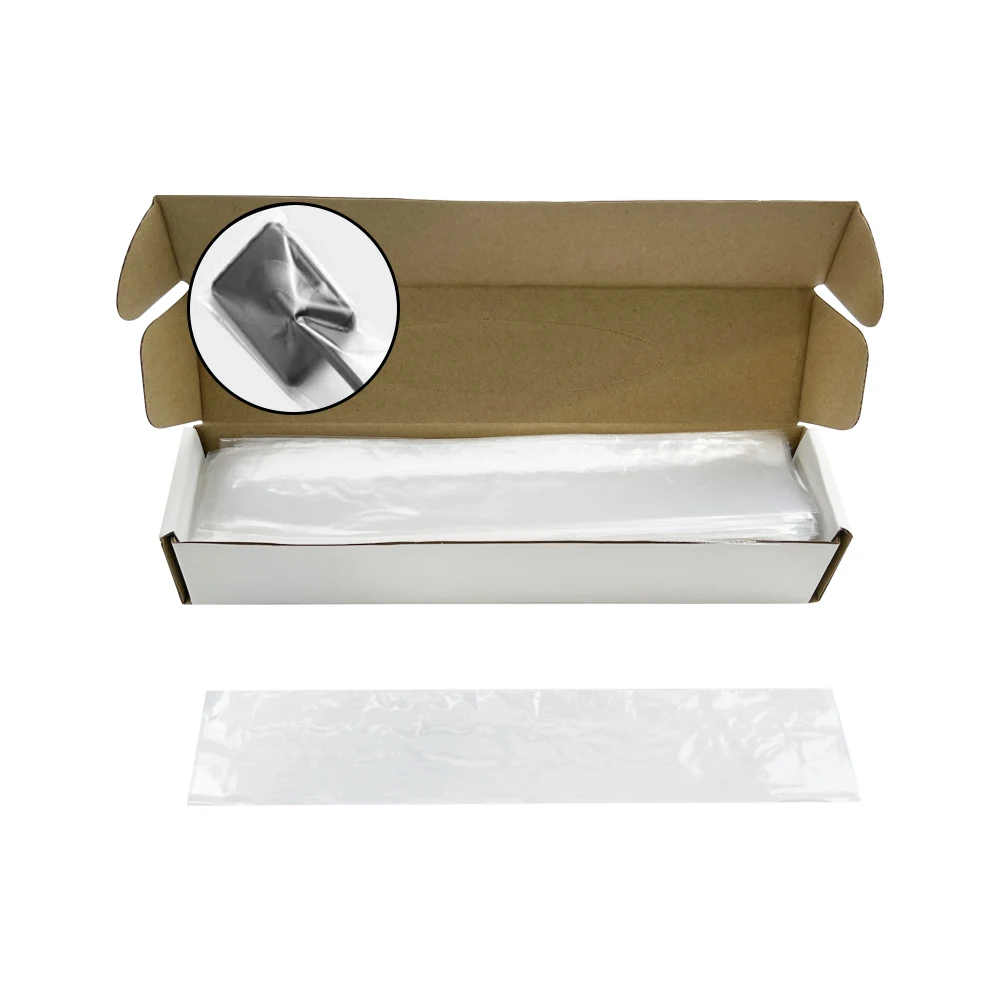 200Pcs/Box Disposable Plastic Dental X-Ray Digital Sensor Sleeves Cover Protector Protective Film Contamination Cove Lab