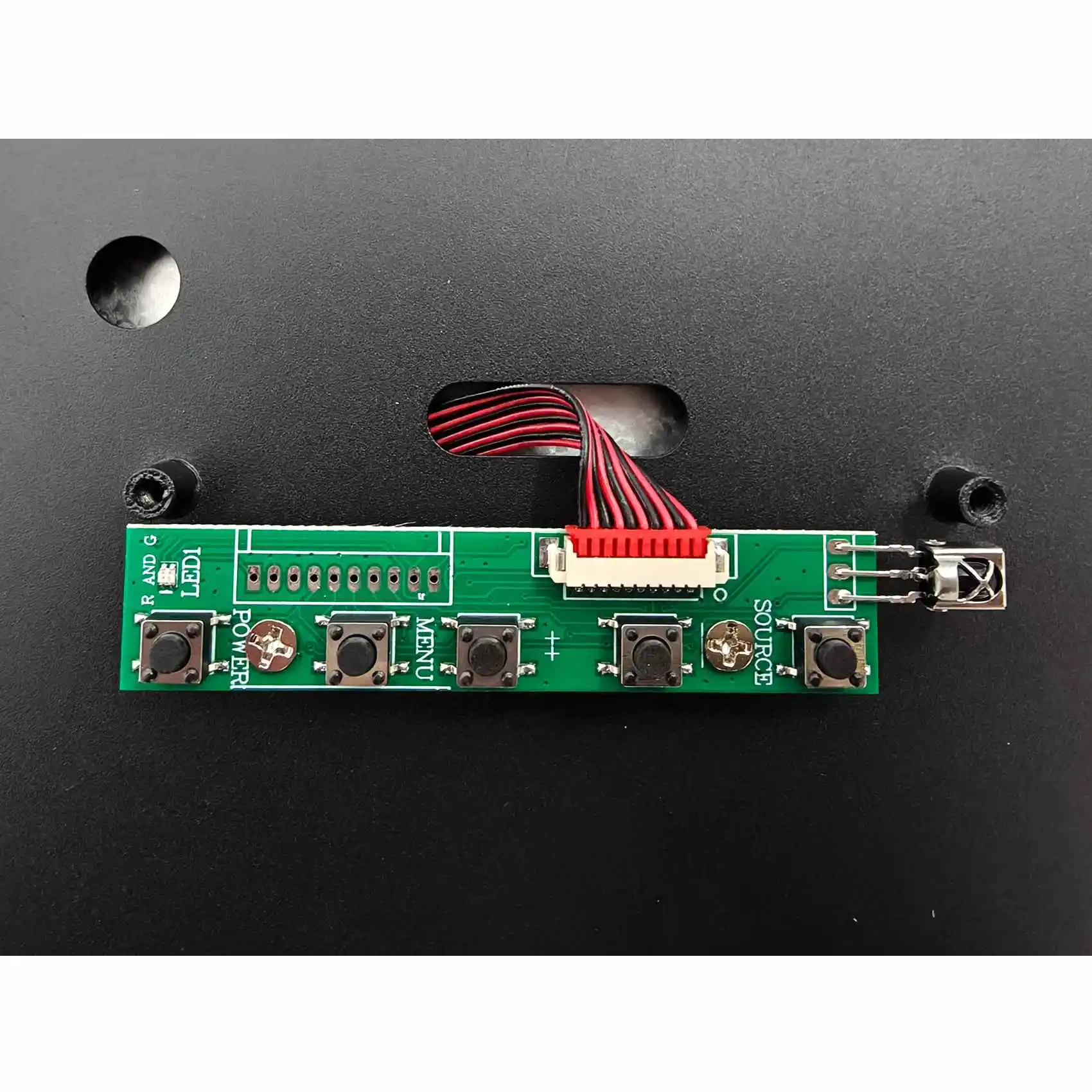 Monitor resistivo del LCD del tacto de 15,6 pulgadas 1920X1080 con la placa controladora del LCD del USB H-D