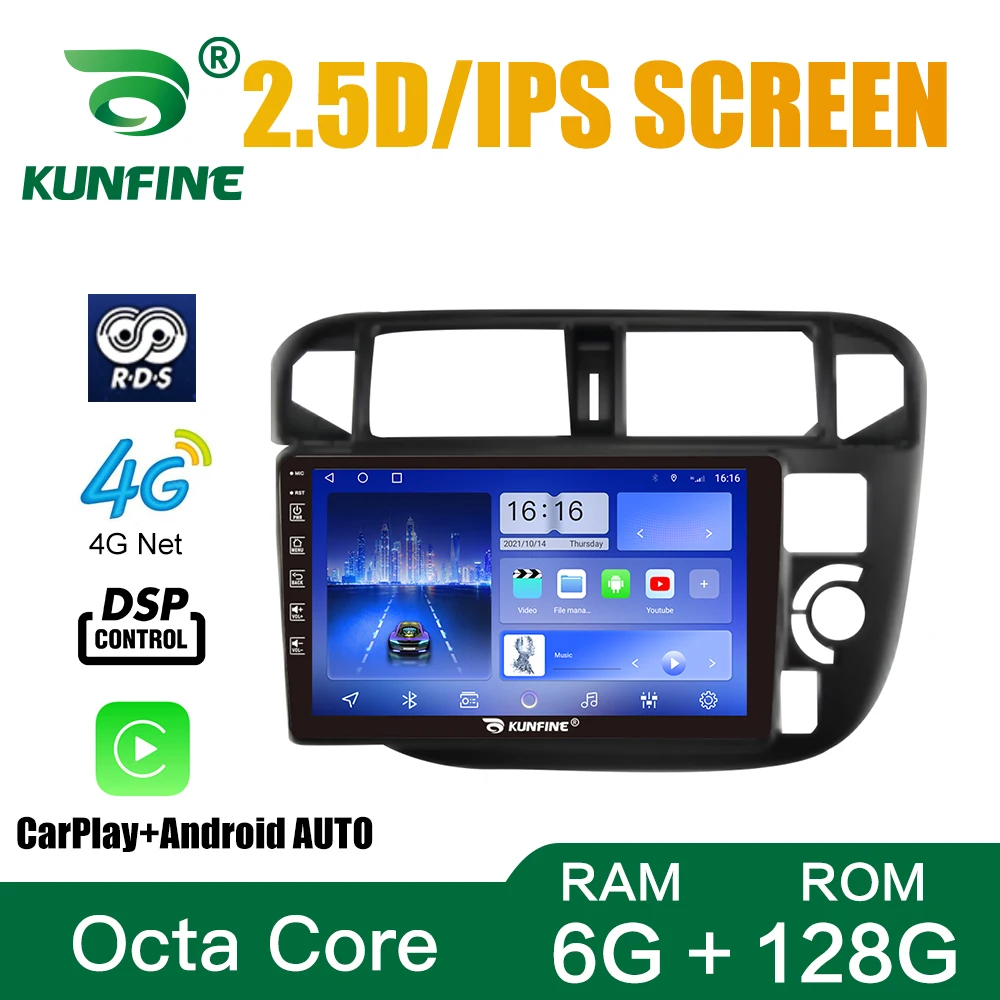 

Car Radio For HONDA CIVIC 1996-1999 RHD MANUAL AC Octa Core Android Car DVD GPS Navigation Car Stereo Carplay Android Auto