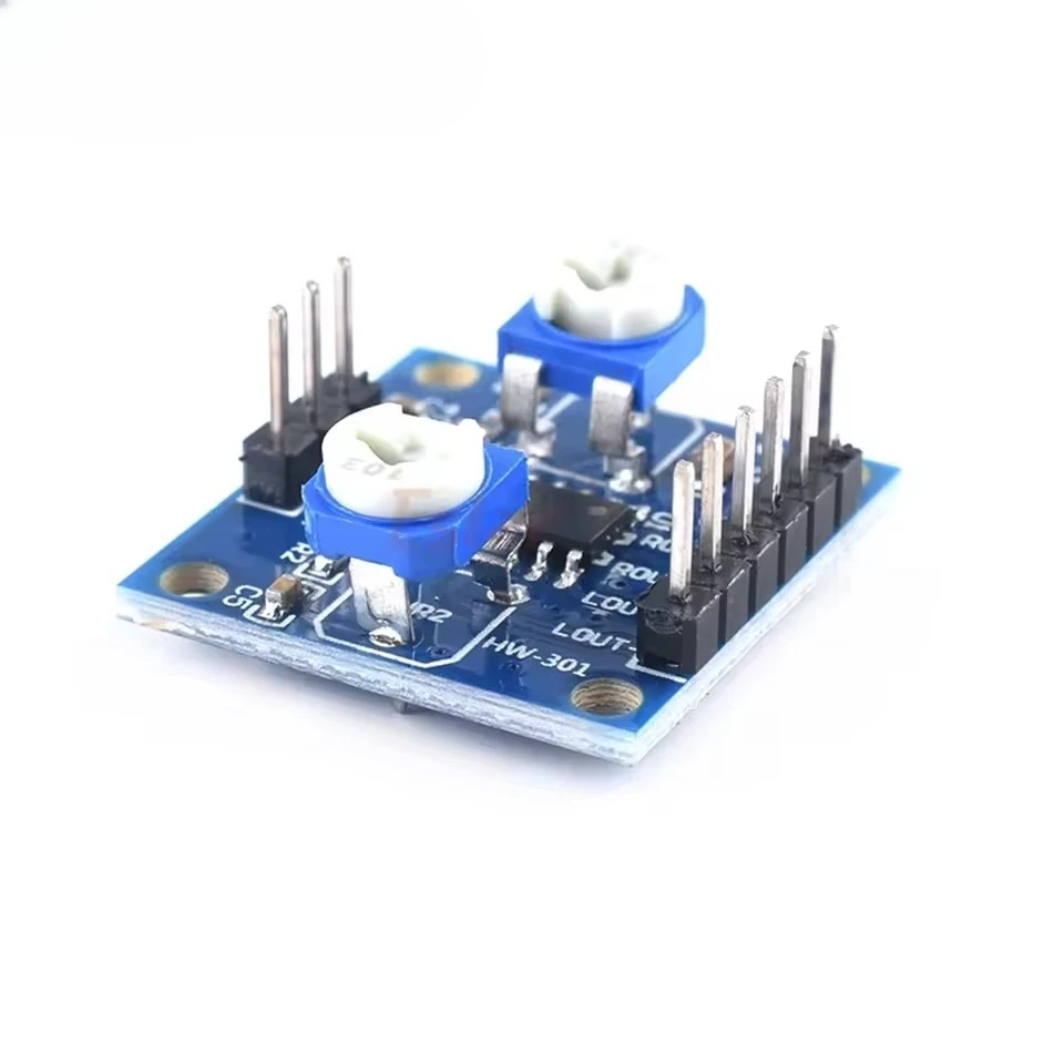 PAM8406 Digital Amplifier Board 5W+5W Stereo Audio Module with Volume Control Potentiometer for Arduino Projects