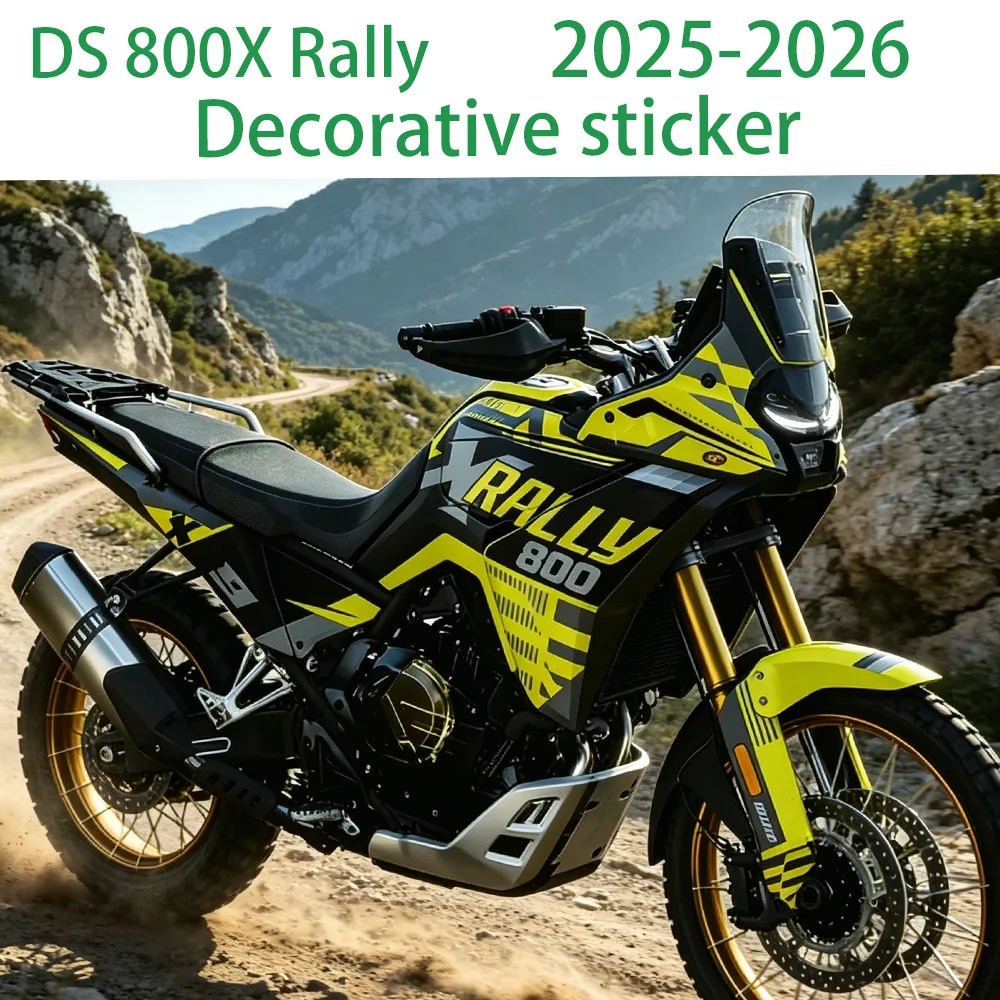 For Voge DS 800X Rally 2025-2026 Decorative Sticker Complete Set of Decal Protection DS 800X Rally Sticker Full Car Sticker Deca