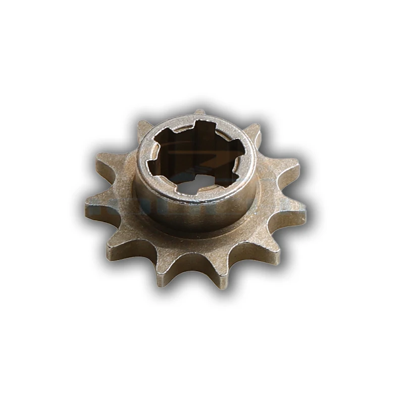 T8F 11T przednia skrzynia biegów zębatka zębatka łańcuch zębatka metalowa dla 47cc 49cc Minimoto ATV Mini rower motorower skuter