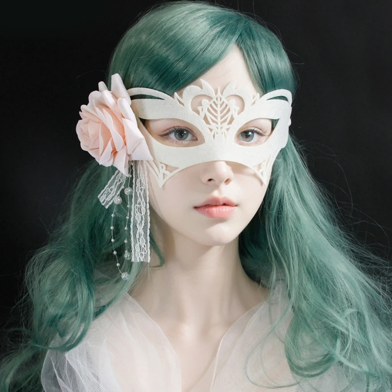 Masquerade Eyemask for Women Carnivals, Dinner Party, Proms, Wedding, Masquerade Cosplay Costume Accessories for Wedding