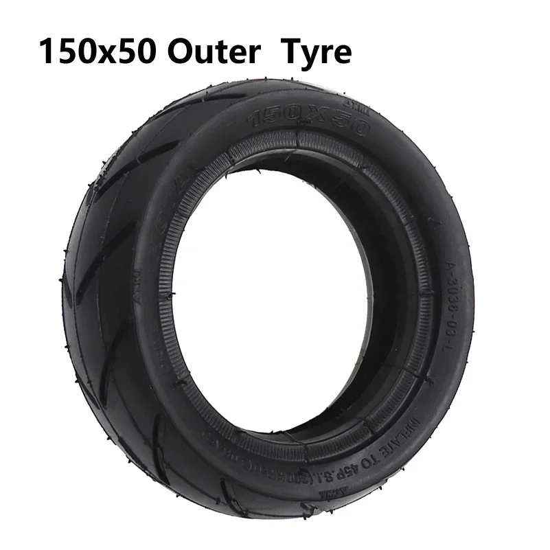 HOTA 150x50 6 Inch Scooter Outer Tire Inner Tube 6x2 for Electric Scooter F0 Wheel Chair Truck Pneumatic Tyres