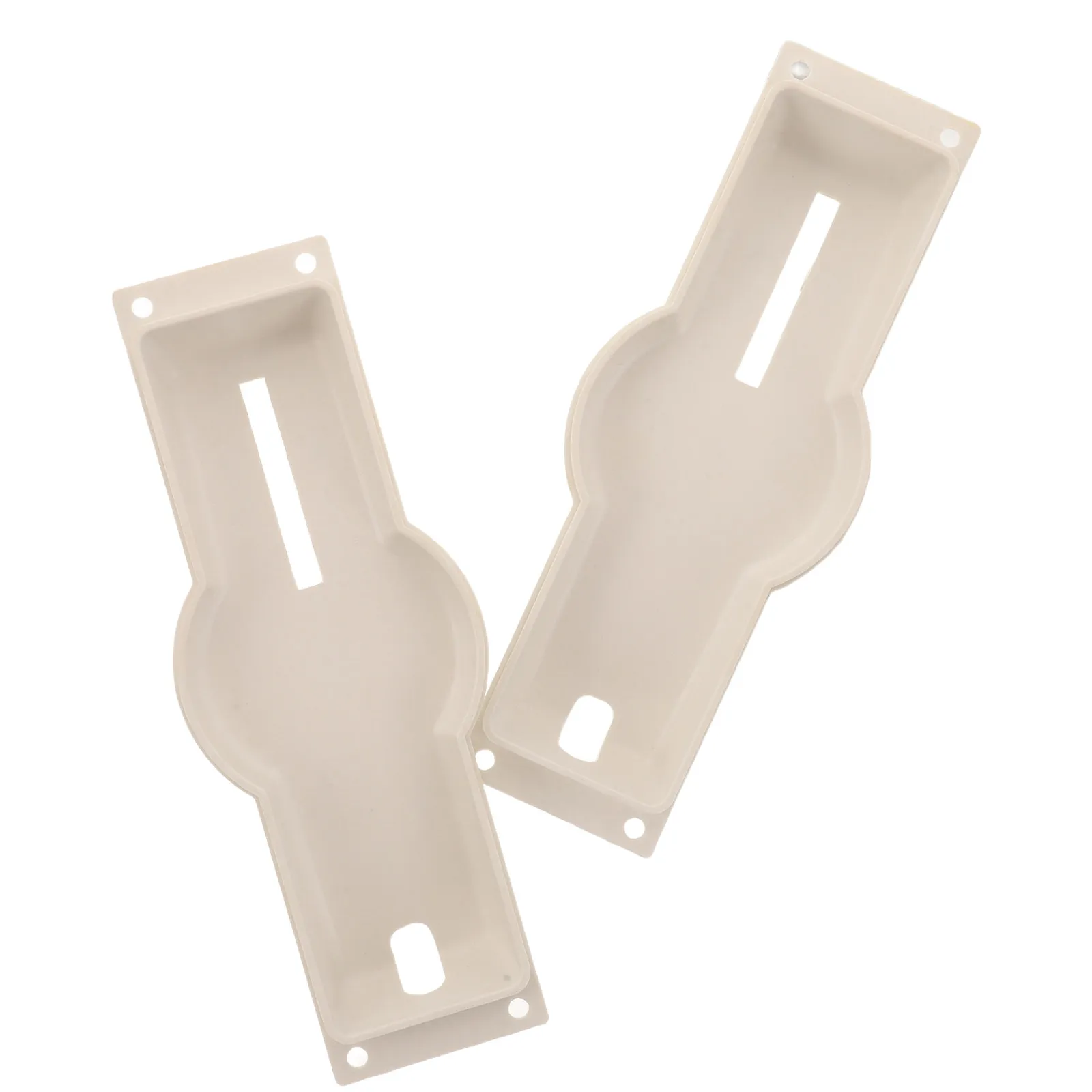 2Pcs Wall Phone Base Stand Decorative Phone Shelf Wall Mount Holder for Office Home Landline Cellphone Organizer Spacesaving