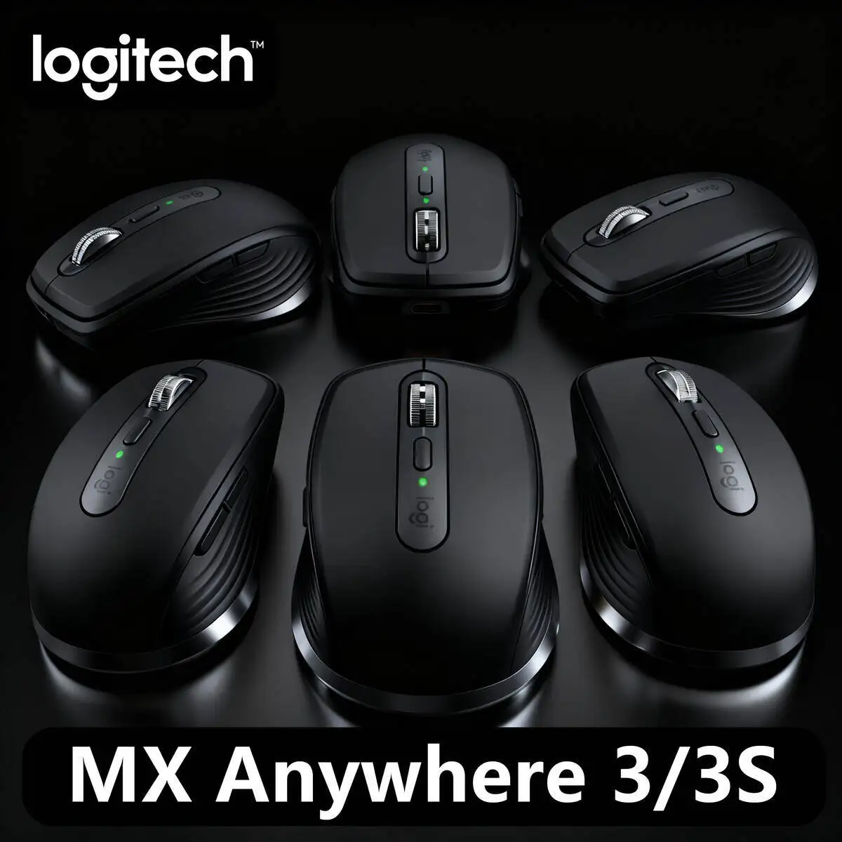 

Logitech Master Series MX Anywhere 3S Bluetooth Беспроводная бесшумная мышь Мягкий звук Офисный женский планшет