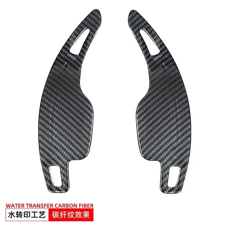 

For Camaro Chevrolet Corvette C7 Steering Wheel Shift Paddles 2 Colors choose carbon fiber