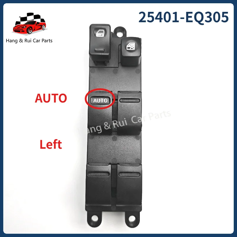 25401-EQ305 25401-AL500 For NISSAN X-Trail T30 Wingroad Patrol Stagea 1997-2017 Main Window Lifter Control Switch