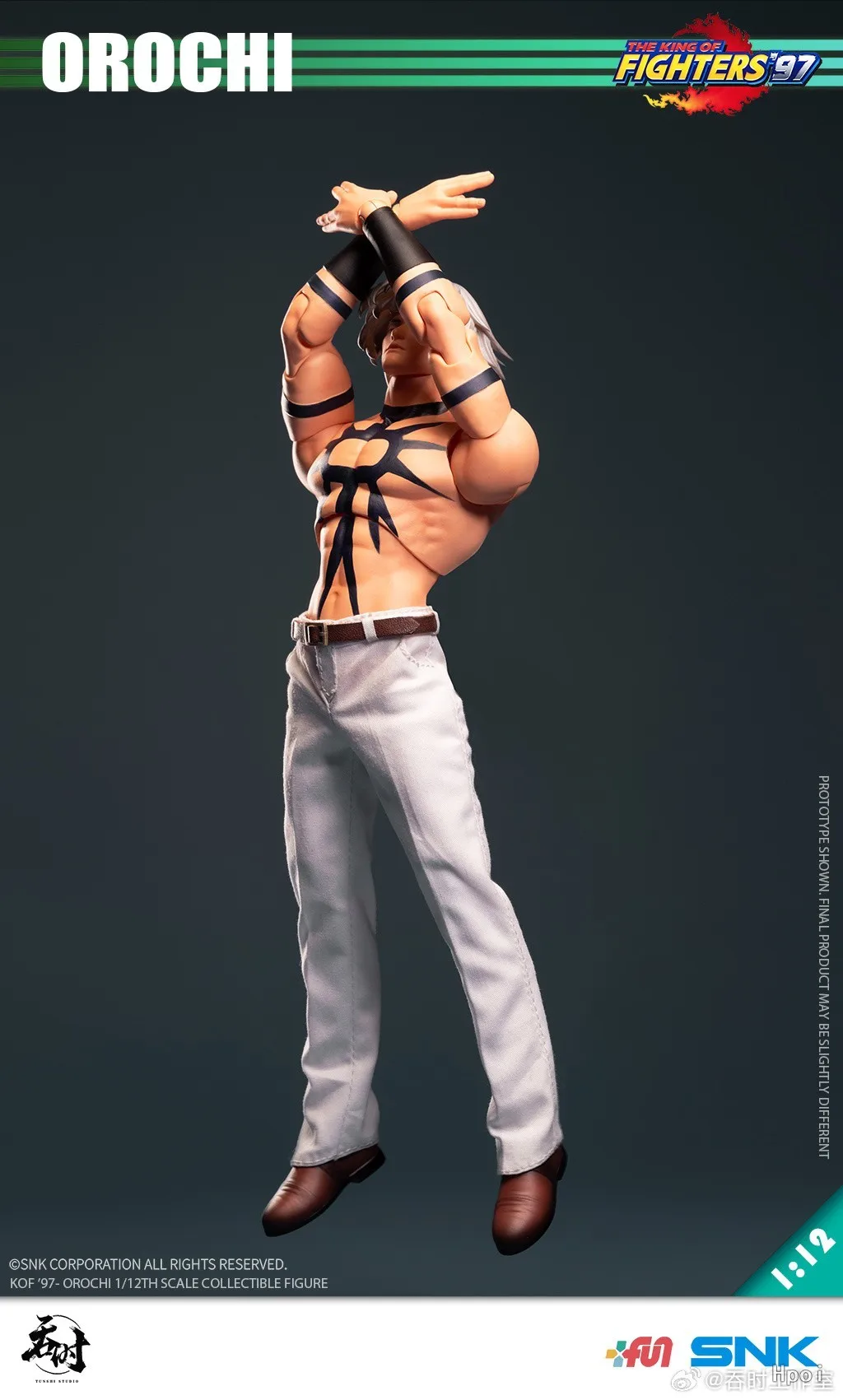 【البيع المسبق】لعبة شخصيات الحركة Tunshi Studio TS-015 The King of Fighters '97 Orochi 1/12 #4