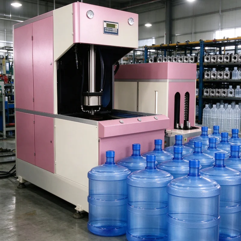 Customized Plastic Water Bottle Blowing Machine, Precision Molding for PET Bottle Manufacturing Workshops