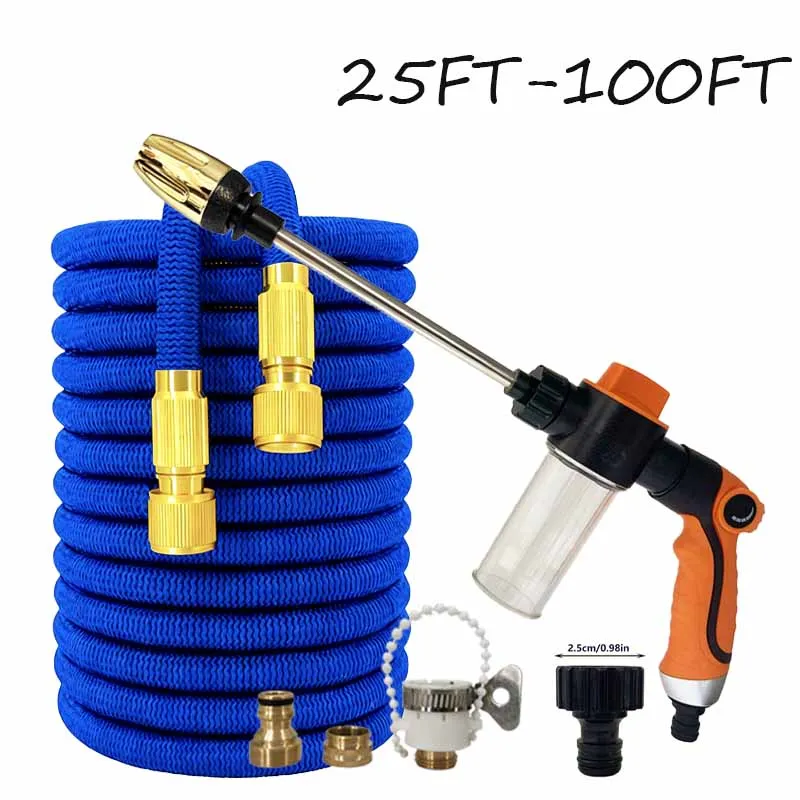 

Multi Functional High-Pressure Car Wash Water Gun Hose Kit, Mainly Used For Outdoor Courtyard Flushing And Irrigation Tools